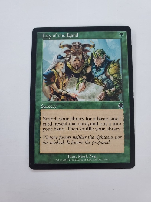 Lay of the Land