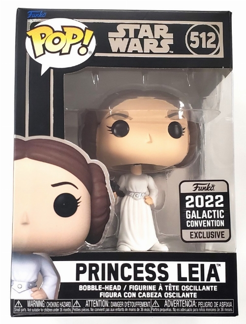 Star Wars - Princess Leia (2022 Galactic Convention Exclusive) #512 (NEW)