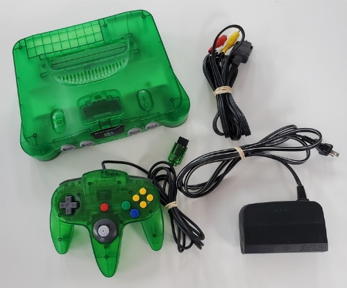 Nintendo 64 Funtastic Jungle Green (Model NUS-001)