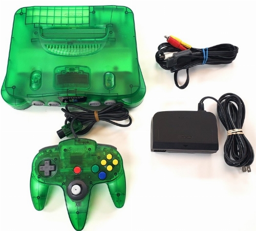 Nintendo 64 Funtastic Jungle Green (Model NUS-001)