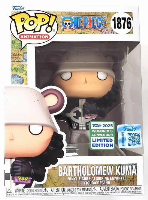 One Piece - Bartholomew Kuma (2025 Wondrous Convention Limited Edition) #1876 (NEW)