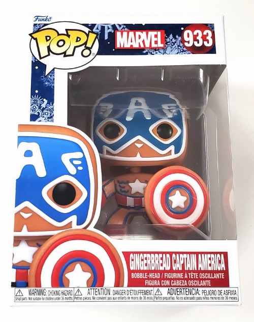Marvel - Gingerbread Captain America #933 (NEW)