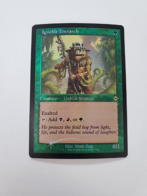 Ignoble Hierarch (Retro Frame) (Foil Etched)