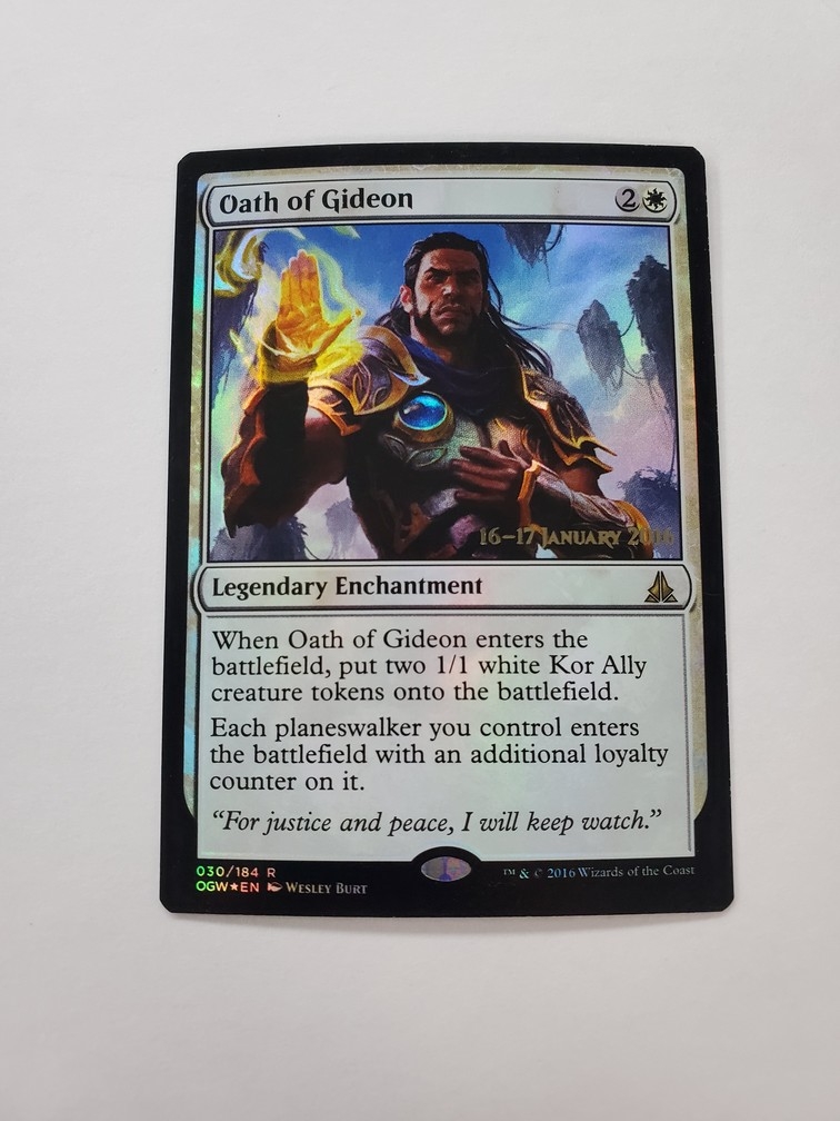 Oath of Gideon (Foil)
