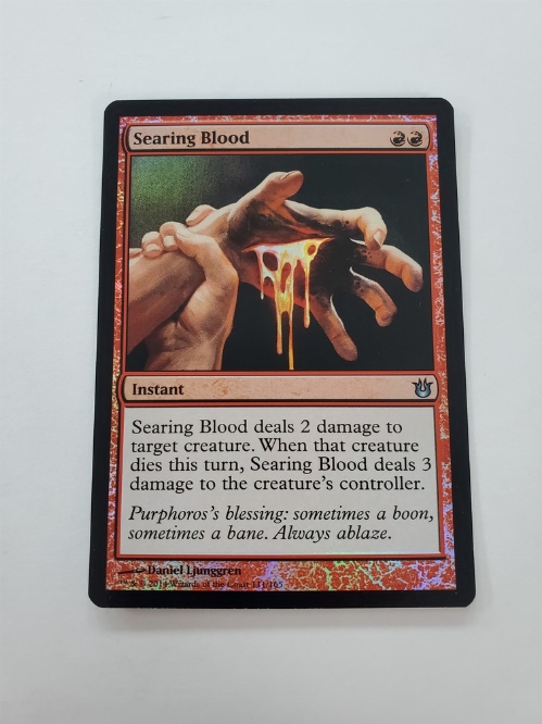 Searing Blood (Foil)