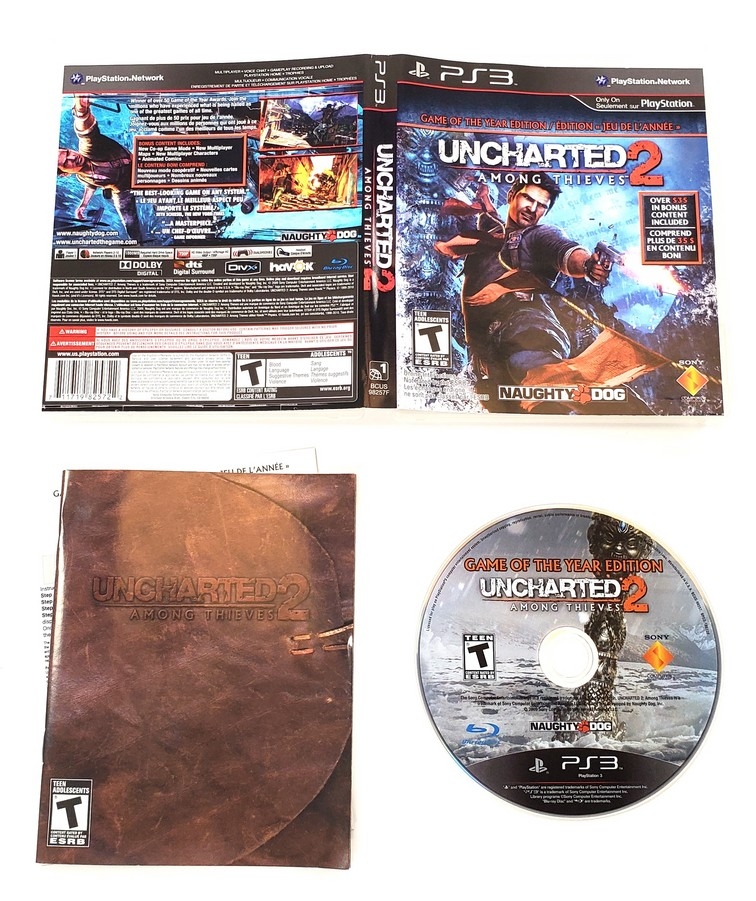 Uncharted 2: Among Thieves [Game of the Year Edition] (CIB)