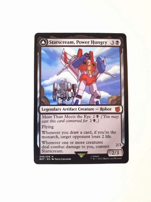 Starscream, Power Hungry // Starscream, Seeker Leader