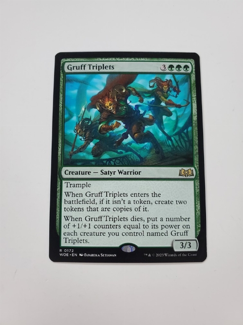 Gruff Triplets