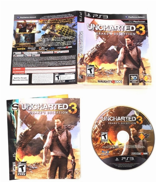 Uncharted 3: Drake's Deception (CIB)