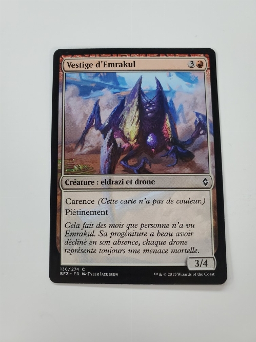 Vestige of Emrakul (Francaise)