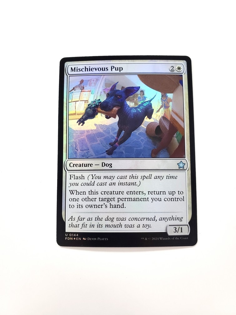 Mischievous Pup (Foil)
