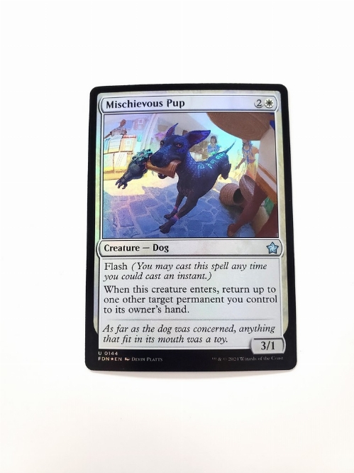 Mischievous Pup (Foil)