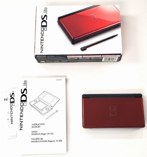 Nintendo DS Lite Red/Black (CIB)