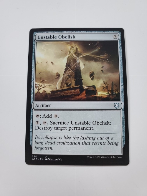 Unstable Obelisk