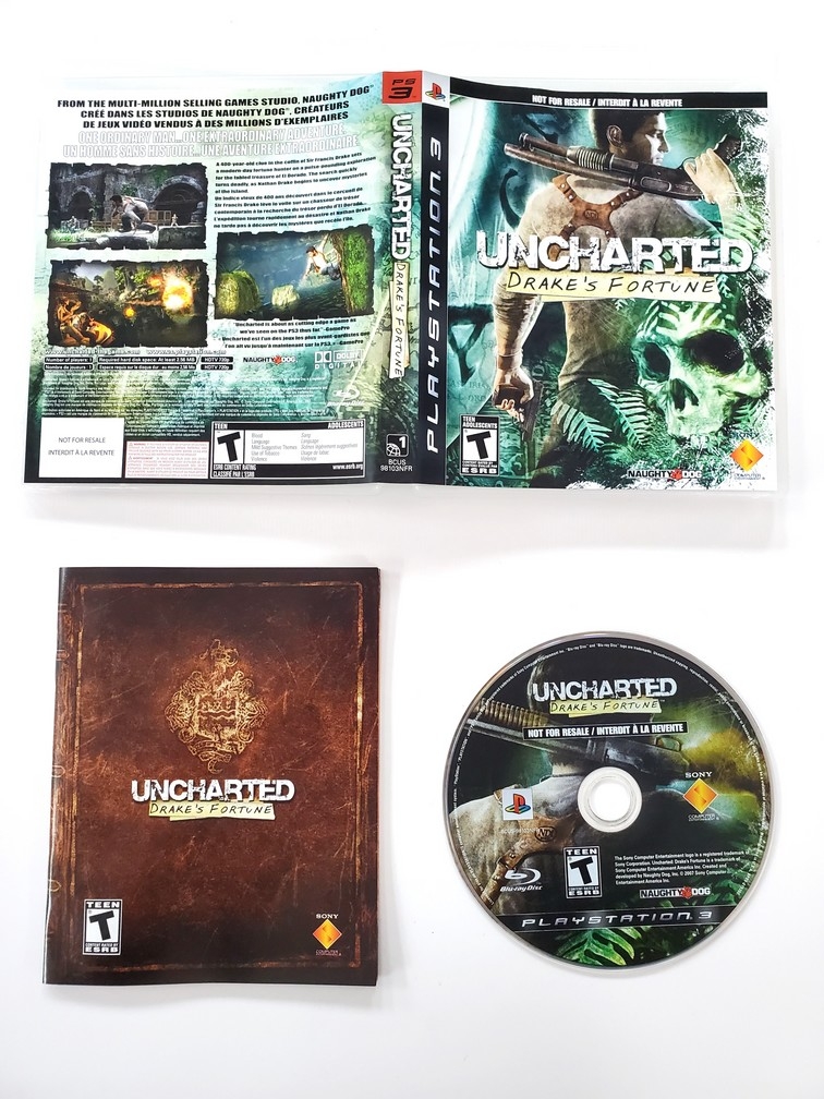 Uncharted: Drake's Fortune (Not for Resale) (CIB)