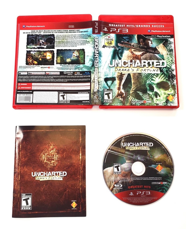 Uncharted: Drake's Fortune (Greatest Hits) (CIB)