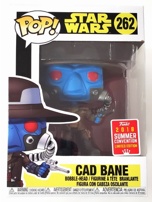 Star Wars - Cad Bane (2018 Summer Convention Limited Edition) #262 (NEW)