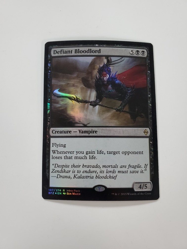 Defiant Bloodlord (Unique & Miscellaneous Promos) (Foil)