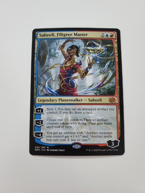 Saheeli, Filigree Master