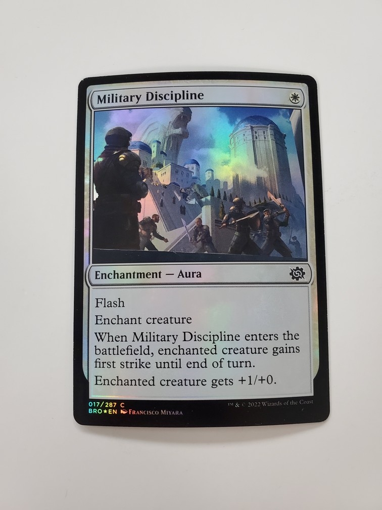 Military Discipline (Foil)