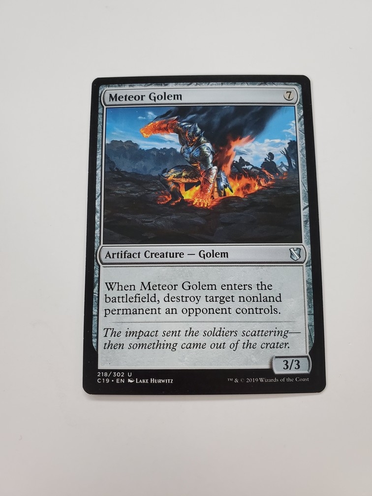 Meteor Golem