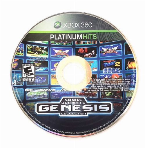 Sonic's Ultimate Genesis Collection [Platinum Hits] (C)