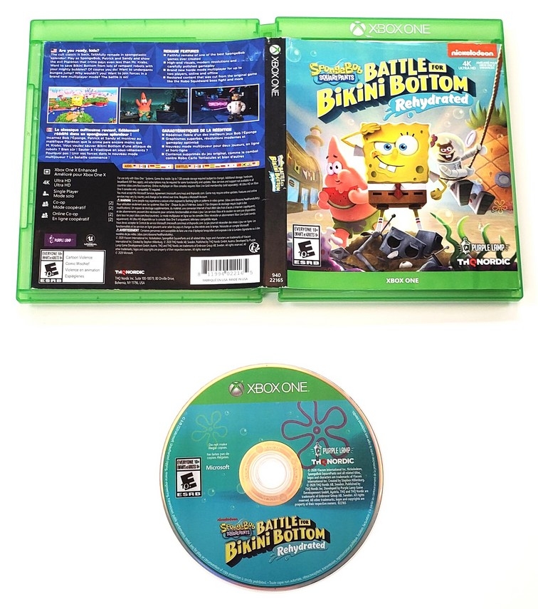 Spongebob Squarepants: Battle for Bikini Bottom - Rehydrated (CIB)