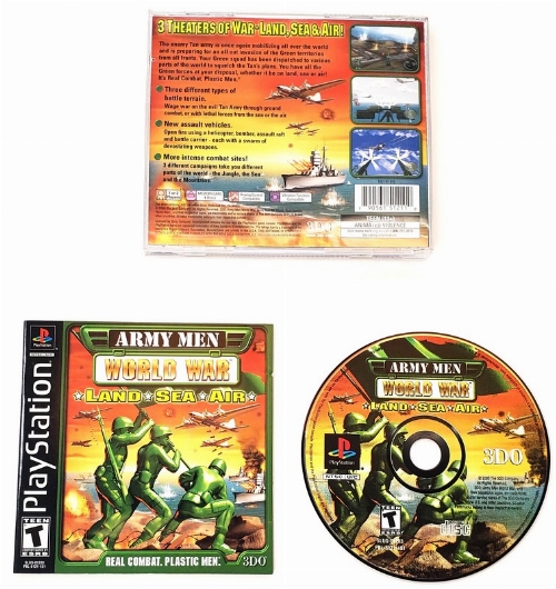 Army Men: World War - Land, Sea, Air (CIB)