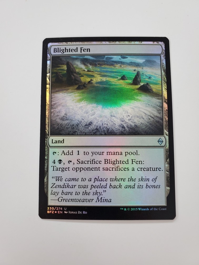 Blighted Fen (Foil)