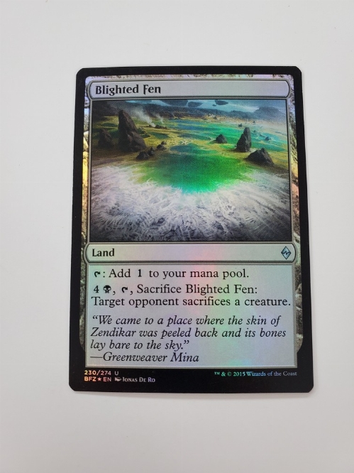 Blighted Fen (Foil)