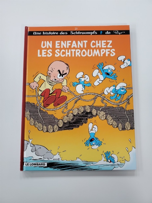 Les Schtroumpfs: Un Enfant chez les Schtroumpfs (Vol.25) (Francais)