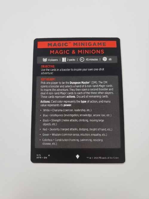 Magic Minigame: Magic & Minions
