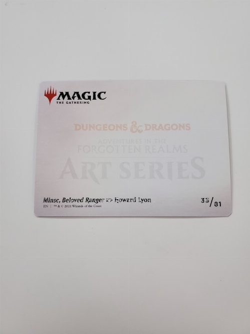 Minsc, Beloved Ranger - Art Card