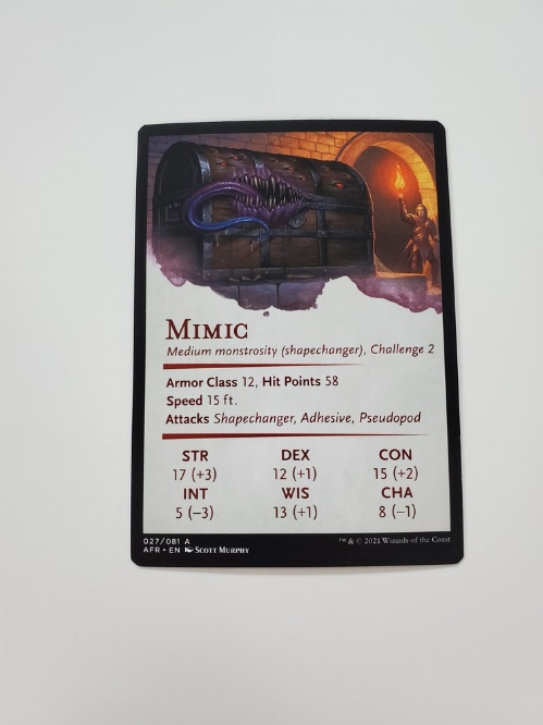 Mimic - Art Card