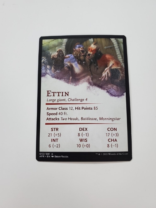 Ettin - Art Card