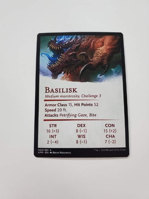 Basilisk - Art Card