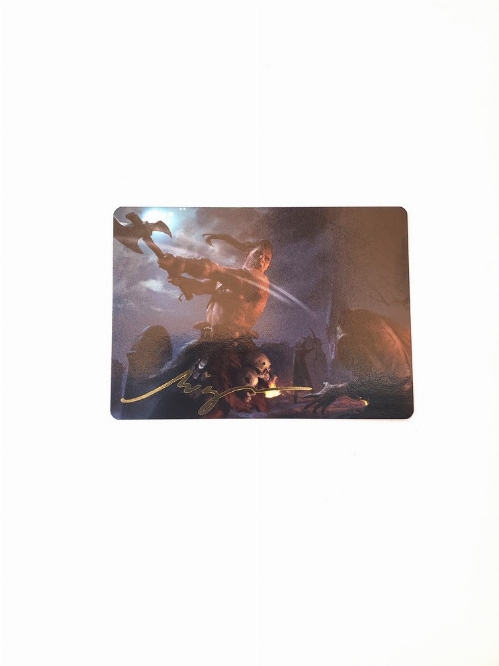 Critical Hit - Art Card (Gold-Stamped Signature)