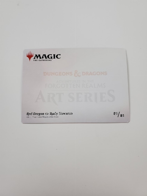 Red Dragon - Art Card