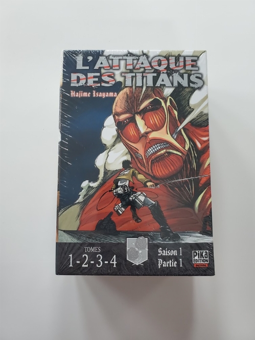 Attack on Titan: Saison 1 - Partie 1 (Vol.1-2-3-4) (Francais) (NEW)