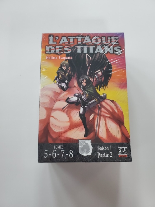Attack on Titan: Saison 1 - Partie 2 (Vol.5-6-7-8) (Francais) (NEW)