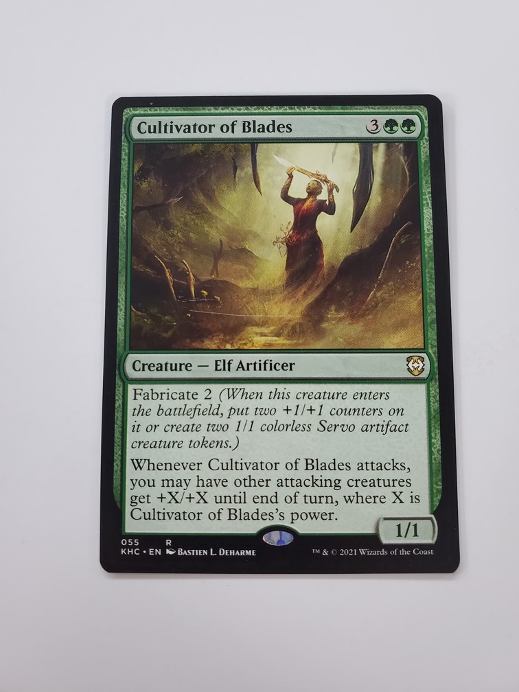 Cultivator of Blades