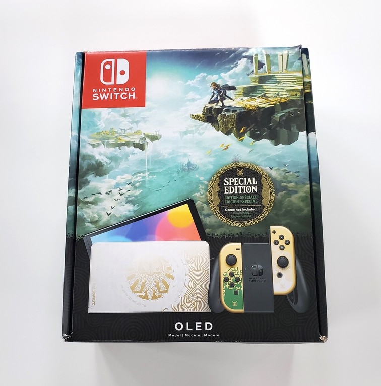 Nintendo Switch OLED (The Legend of Zelda: Tears of the Kingdom - Special Edition) (CIB)