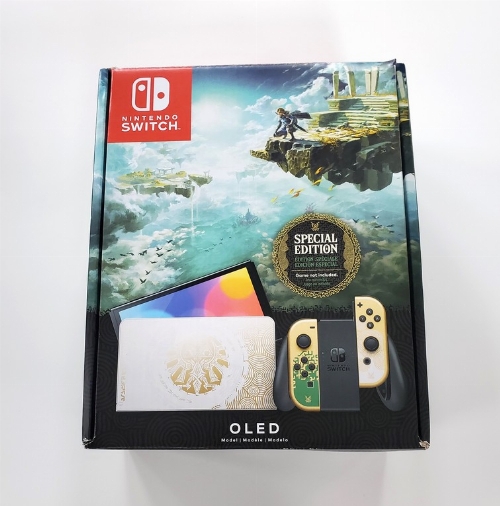 Nintendo Switch OLED (The Legend of Zelda: Tears of the Kingdom - Special Edition) (CIB)