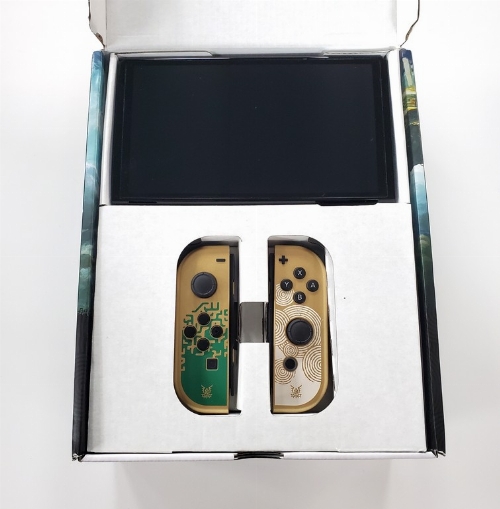 Nintendo Switch OLED (The Legend of Zelda: Tears of the Kingdom - Special Edition) (CIB)