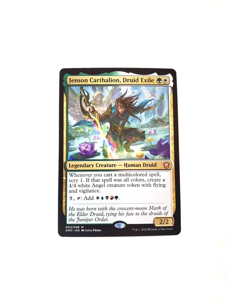 Jenson Carthalion, Druid Exile