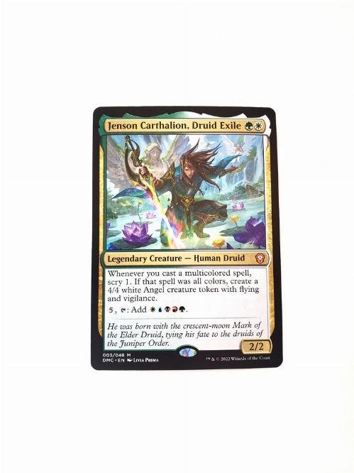 Jenson Carthalion, Druid Exile