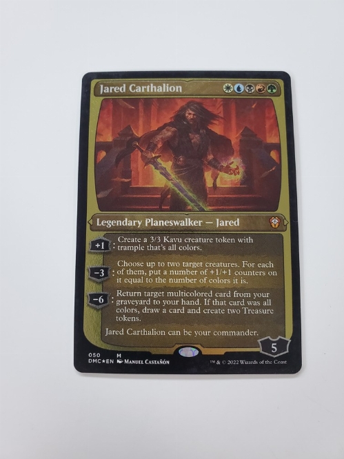 Jared Carthalion (Display Commander) - Thick Stock (Foil)