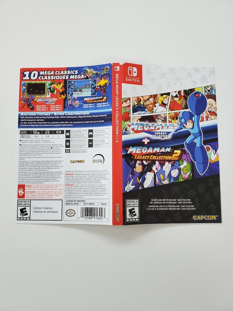 Mega Man: Legacy Collection 1 + 2 (B)