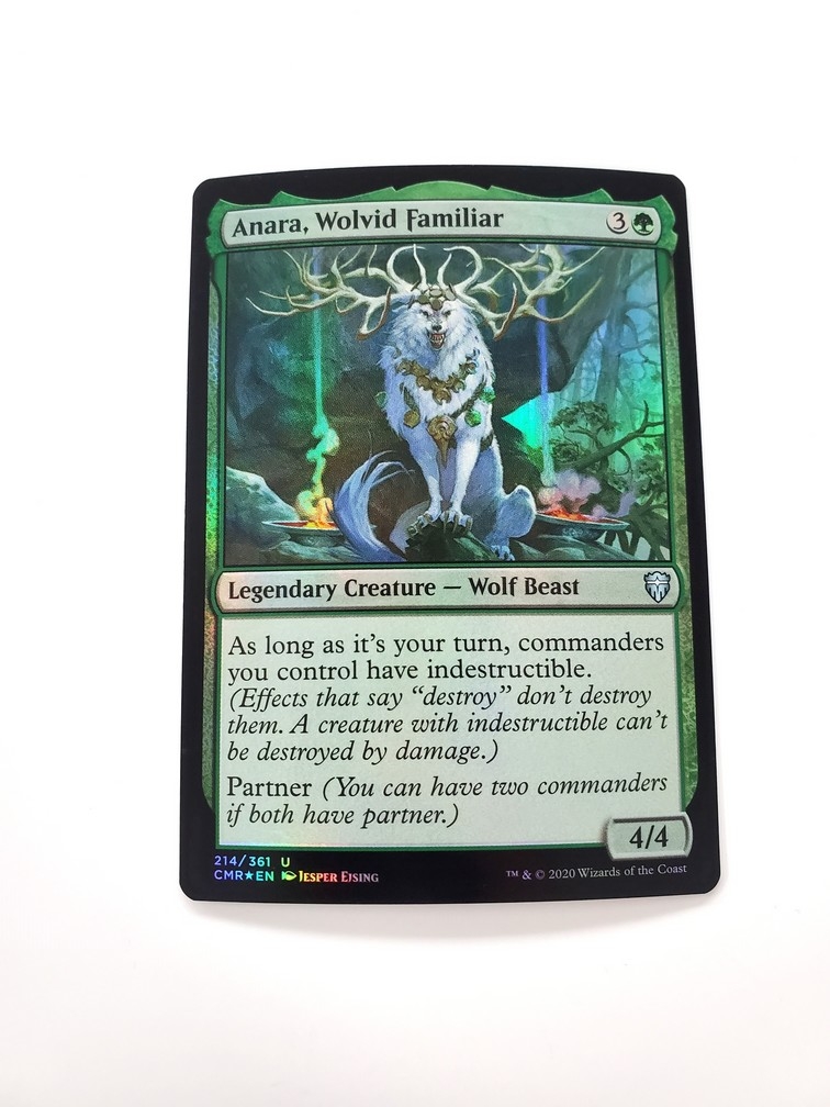 Anara, Wolvid Familiar (Foil)