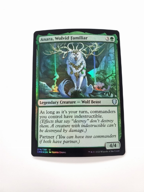 Anara, Wolvid Familiar (Foil)